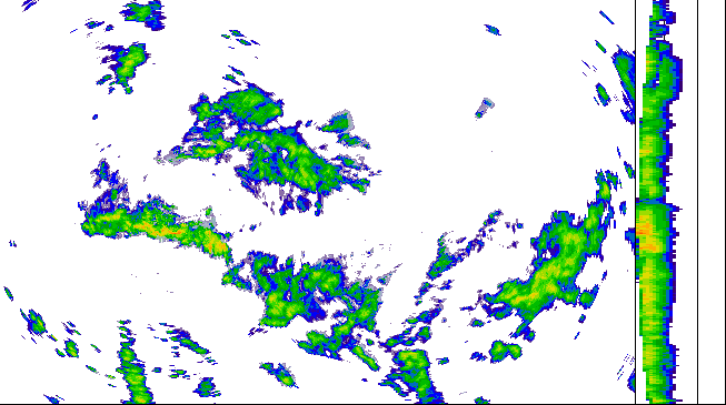 Meteoradar - aktuální srážky 2026-06-13 06:30:00