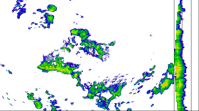 Meteoradar - aktuální srážky 2026-06-13 07:30:00