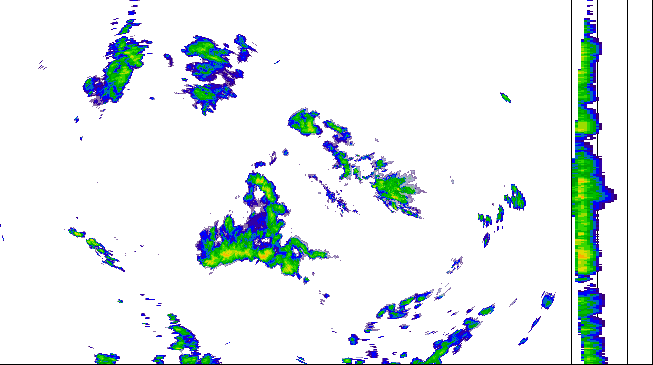 Meteoradar - aktuální srážky 2026-06-13 08:45:00