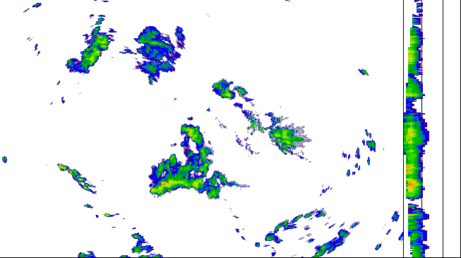 Meteoradar - aktuální srážky 2026-06-13 09:00:00