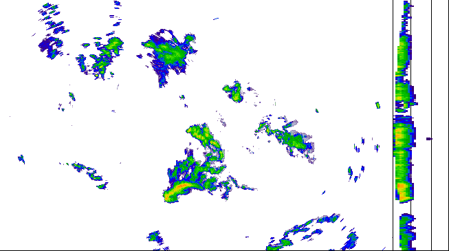 Meteoradar - aktuální srážky 2026-06-13 09:30:00