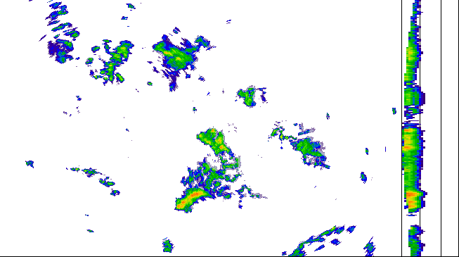 Meteoradar - aktuální srážky 2026-06-13 09:45:00