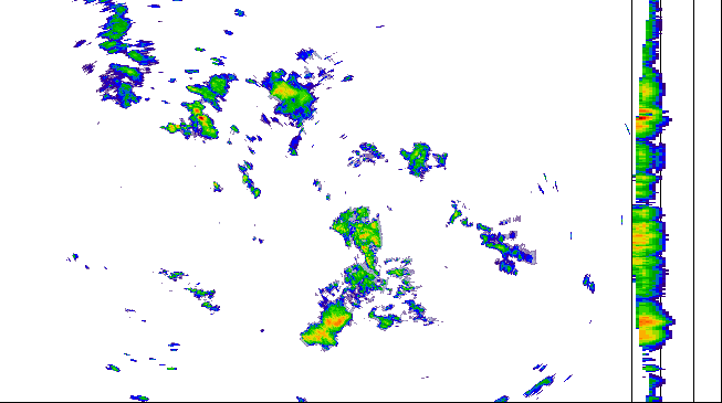 Meteoradar - aktuální srážky 2026-06-13 10:15:00