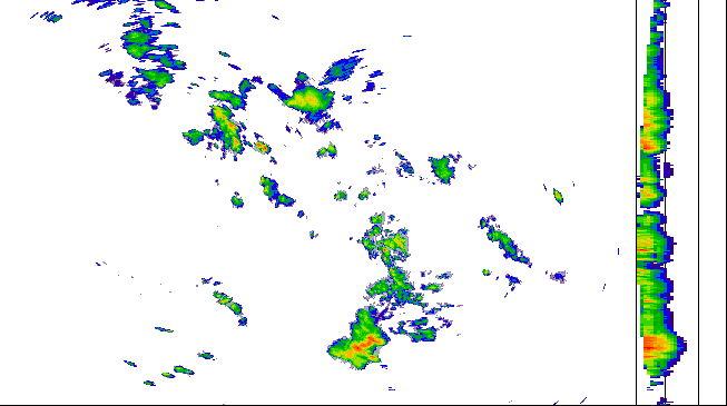 Meteoradar - aktuální srážky 2026-06-13 10:45:00