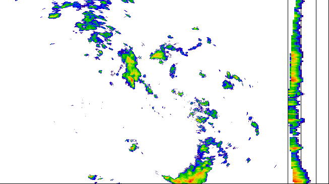 Meteoradar - aktuální srážky 2026-06-13 12:00:00