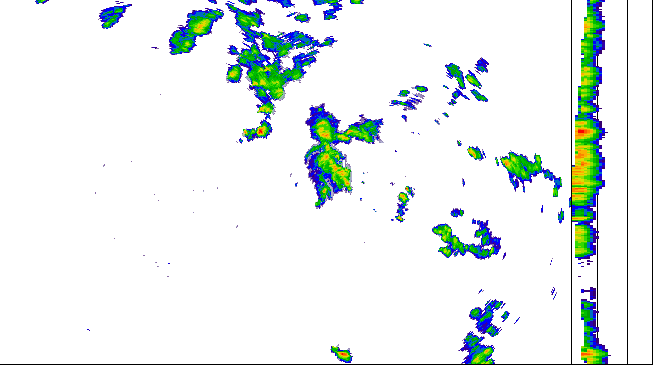 Meteoradar - aktuální srážky 2026-06-13 13:30:00