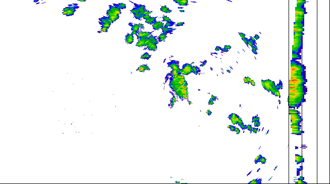 Meteoradar - aktuální srážky 2026-06-13 14:00:00