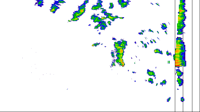Meteoradar - aktuální srážky 2026-06-13 14:45:00