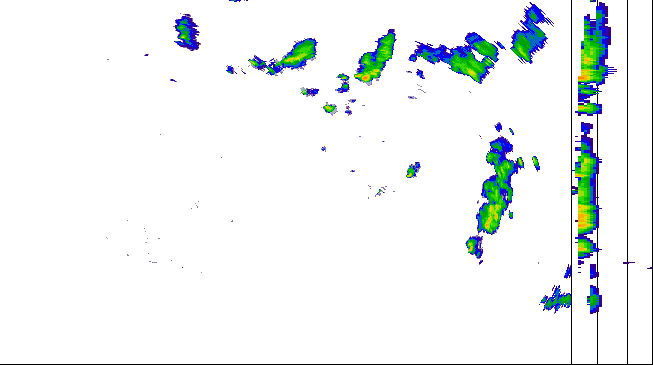 Meteoradar - aktuální srážky 2026-06-13 17:00:00