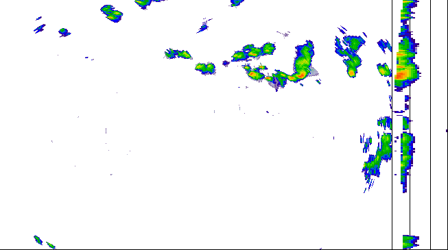 Meteoradar - aktuální srážky 2026-06-13 18:30:00