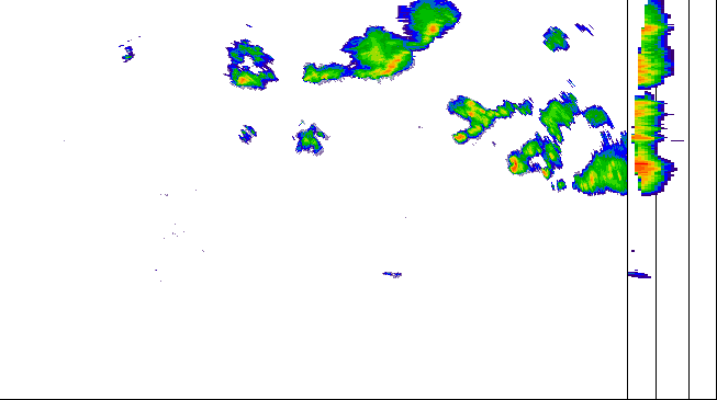 Meteoradar - aktuální srážky 2026-06-13 20:45:00