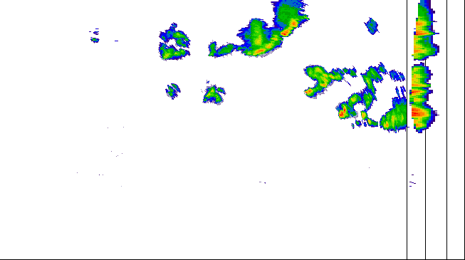 Meteoradar - aktuální srážky 2026-06-13 21:00:00