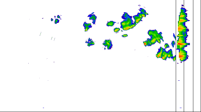 Meteoradar - aktuální srážky 2026-06-13 21:45:00