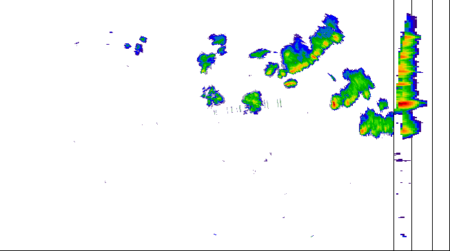 Meteoradar - aktuální srážky 2026-06-13 22:00:00