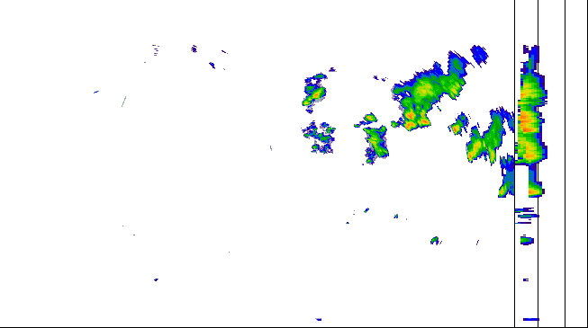 Meteoradar - aktuální srážky 2026-06-13 22:45:00