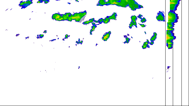 Meteoradar - aktuální srážky 2026-06-14 19:00:00
