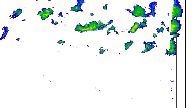 Meteoradar - aktuální srážky 2026-06-14 20:15:00