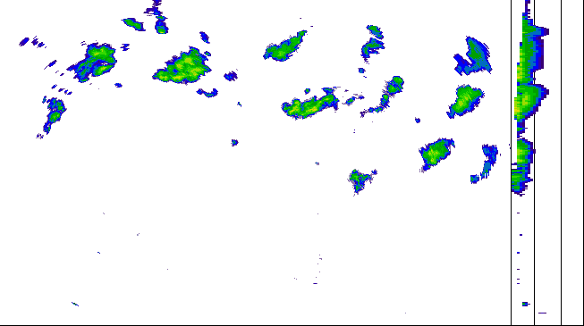 Meteoradar - aktuální srážky 2026-06-14 21:15:00