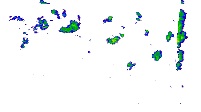 Meteoradar - aktuální srážky 2026-06-14 21:45:00