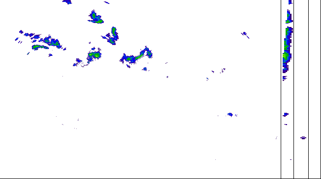 Meteoradar - aktuální srážky 2026-06-14 22:45:00