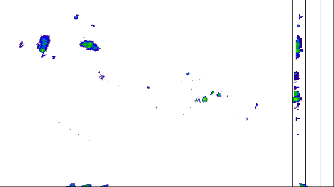 Meteoradar - aktuální srážky 2026-06-15 03:00:00