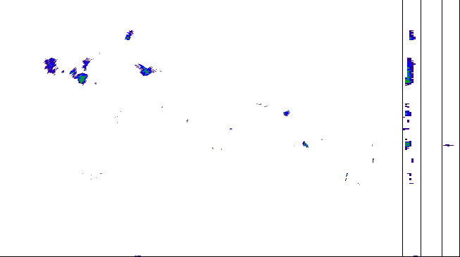 Meteoradar - aktuální srážky 2026-06-15 03:45:00