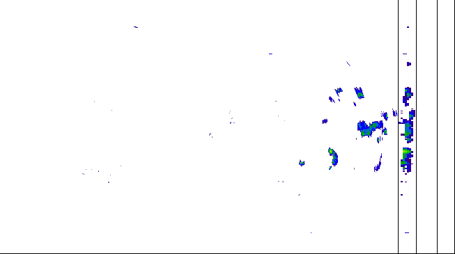 Meteoradar - aktuální srážky 2026-06-15 12:45:00