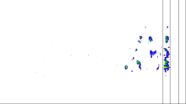 Meteoradar - aktuální srážky 2026-06-15 13:00:00