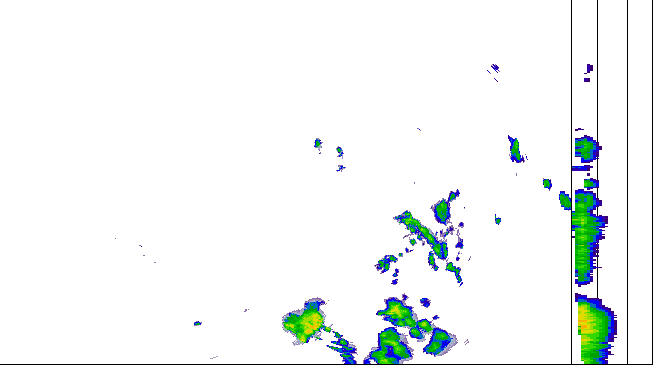 Meteoradar - aktuální srážky 2026-06-17 05:45:00