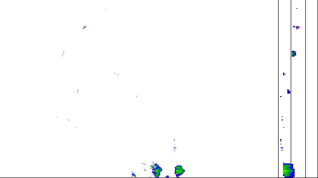 Meteoradar - aktuální srážky 2026-06-17 21:30:00