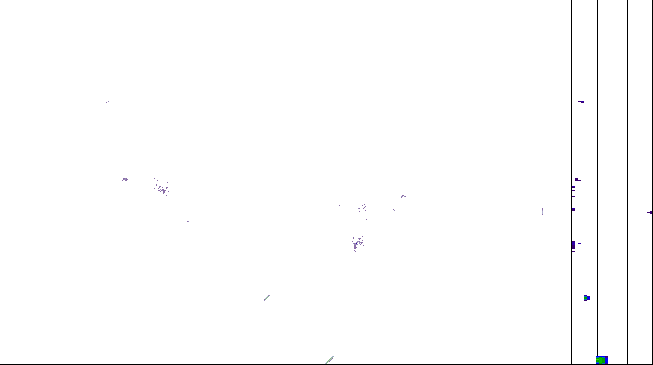 Meteoradar - aktuální srážky 2026-06-19 01:15:00
