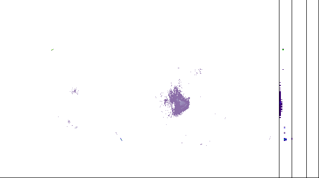 Meteoradar - aktuální srážky 2026-06-19 07:00:00