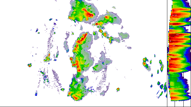 Meteoradar - aktuální srážky 2026-06-20 17:00:00