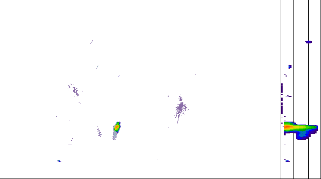 Meteoradar - aktuální srážky 2026-06-22 20:45:00