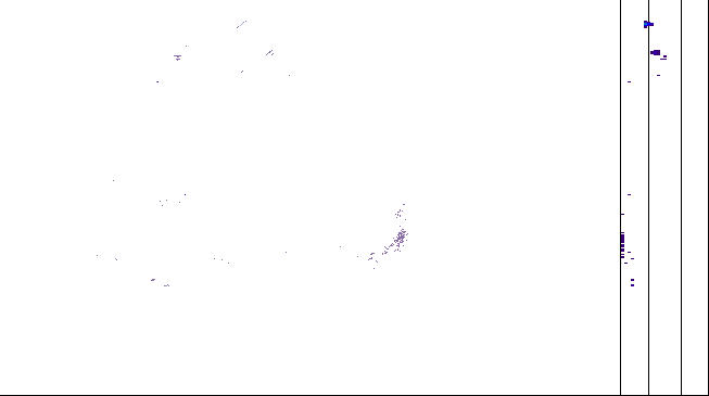 Meteoradar - aktuální srážky 2026-06-23 07:30:00