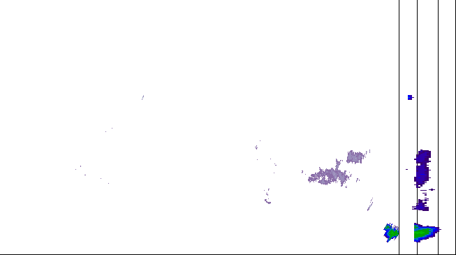 Meteoradar - aktuální srážky 2026-06-23 21:15:00
