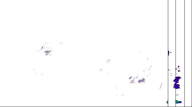 Meteoradar - aktuální srážky 2026-06-23 22:00:00