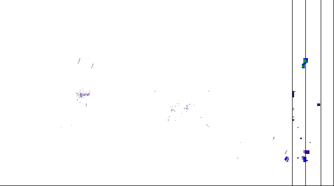 Meteoradar - aktuální srážky 2026-06-23 22:45:00