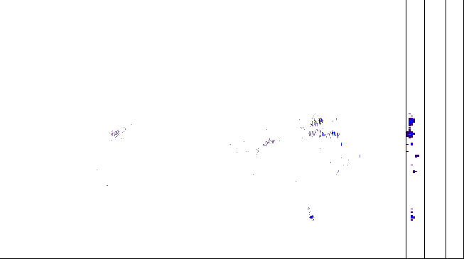 Meteoradar - aktuální srážky 2026-06-24 01:45:00