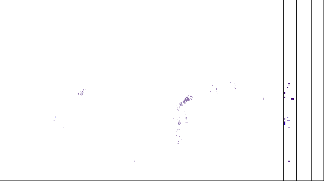 Meteoradar - aktuální srážky 2026-06-24 03:00:00