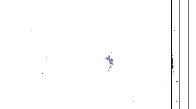 Meteoradar - aktuální srážky 2026-06-24 21:15:00