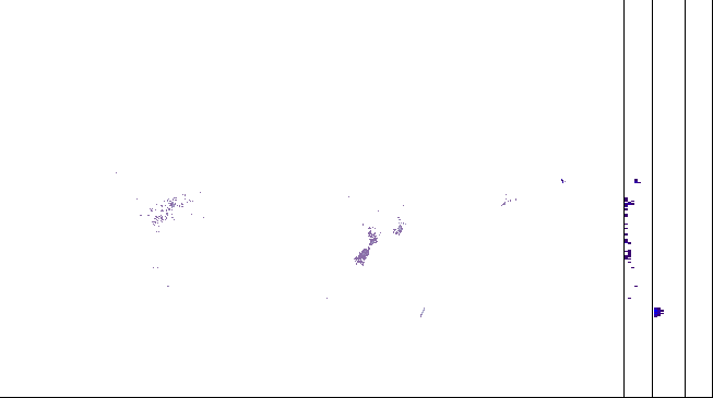 Meteoradar - aktuální srážky 2026-06-24 22:45:00