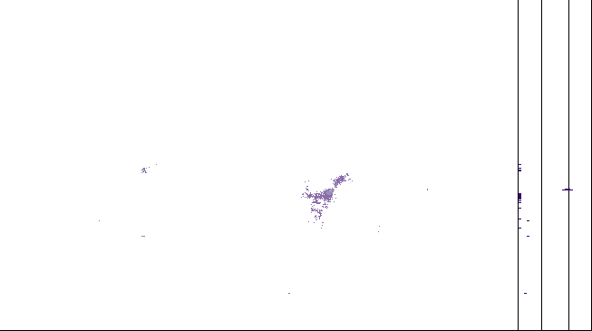Meteoradar - aktuální srážky 2026-06-25 03:00:00