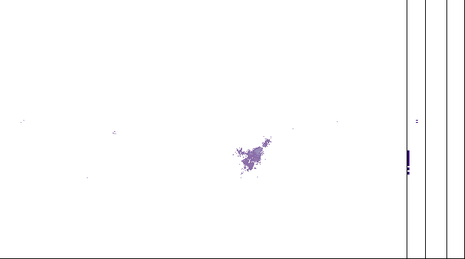 Meteoradar - aktuální srážky 2026-06-25 03:30:00