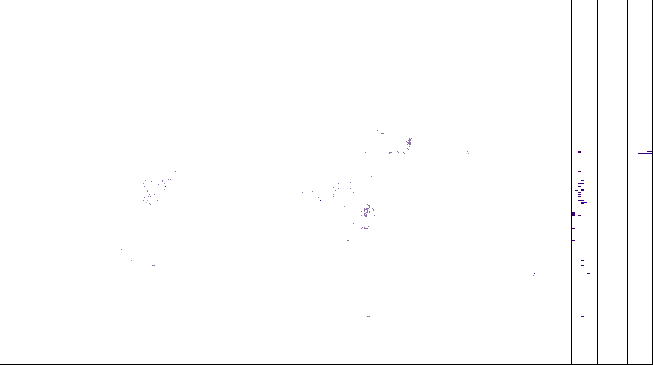 Meteoradar - aktuální srážky 2026-06-25 05:45:00