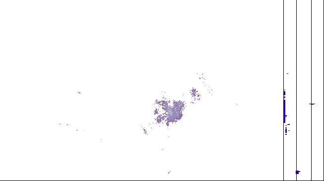 Meteoradar - aktuální srážky 2026-06-26 03:30:00
