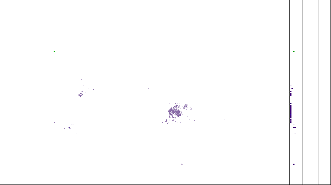 Meteoradar - aktuální srážky 2026-06-26 21:30:00