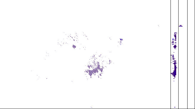 Meteoradar - aktuální srážky 2026-06-27 05:00:00