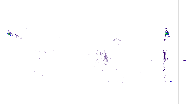Meteoradar - aktuální srážky 2026-06-27 14:45:00