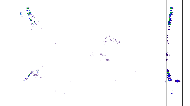 Meteoradar - aktuální srážky 2026-06-27 19:00:00